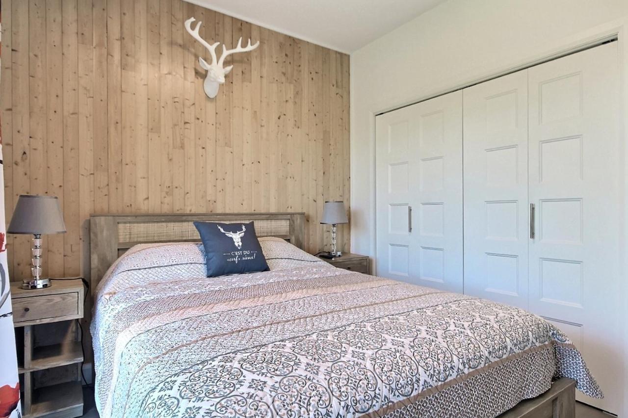 Good Vibes Only -Modern And Spacious 2 Bedroom Condo 4 Beds Free Parking, Gym Québec Exteriör bild