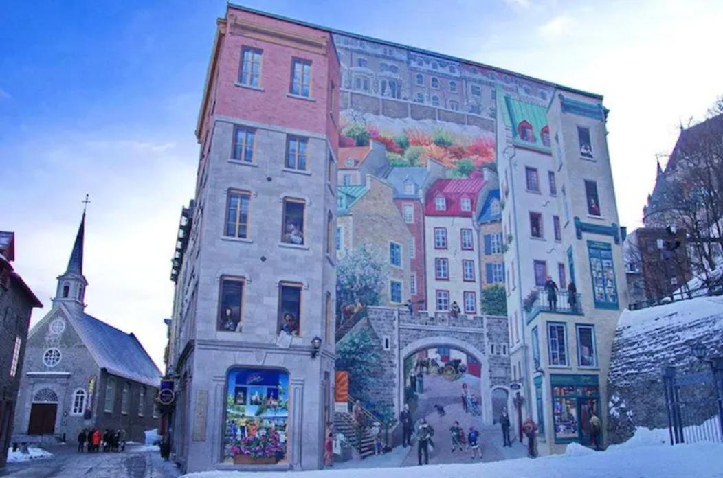 Good Vibes Only -Modern And Spacious 2 Bedroom Condo 4 Beds Free Parking, Gym Québec Exteriör bild